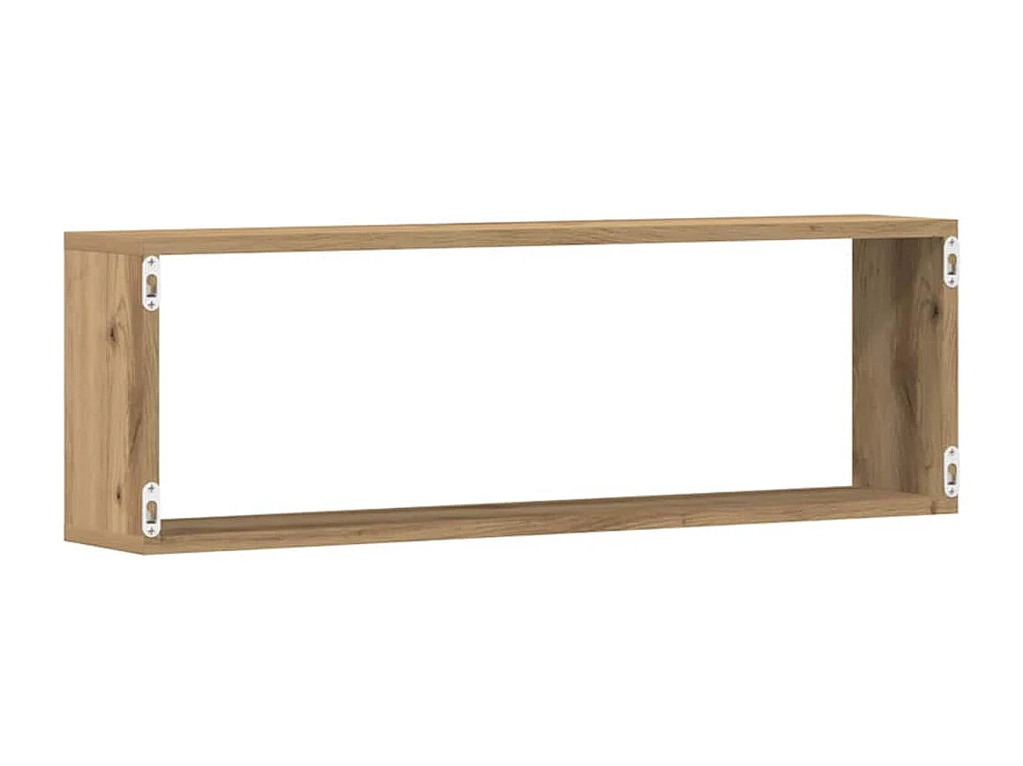 Mensole da parete Artisan Oak 4 pezzi 80x15x26 cm in legno ingegnerizzato
