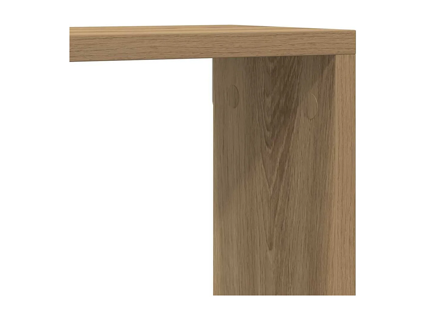 Mensole da parete Artisan Oak 4 pezzi 80x15x26 cm in legno ingegnerizzato