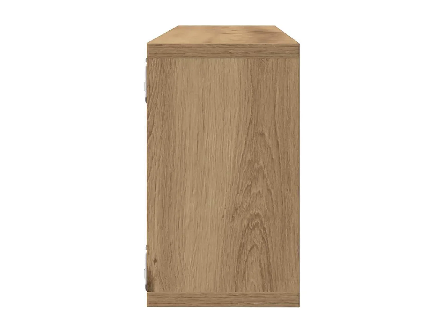 Étagères murales 4 pièces Chêne Artisan 80x15x26 cm en bois d'ingénierie