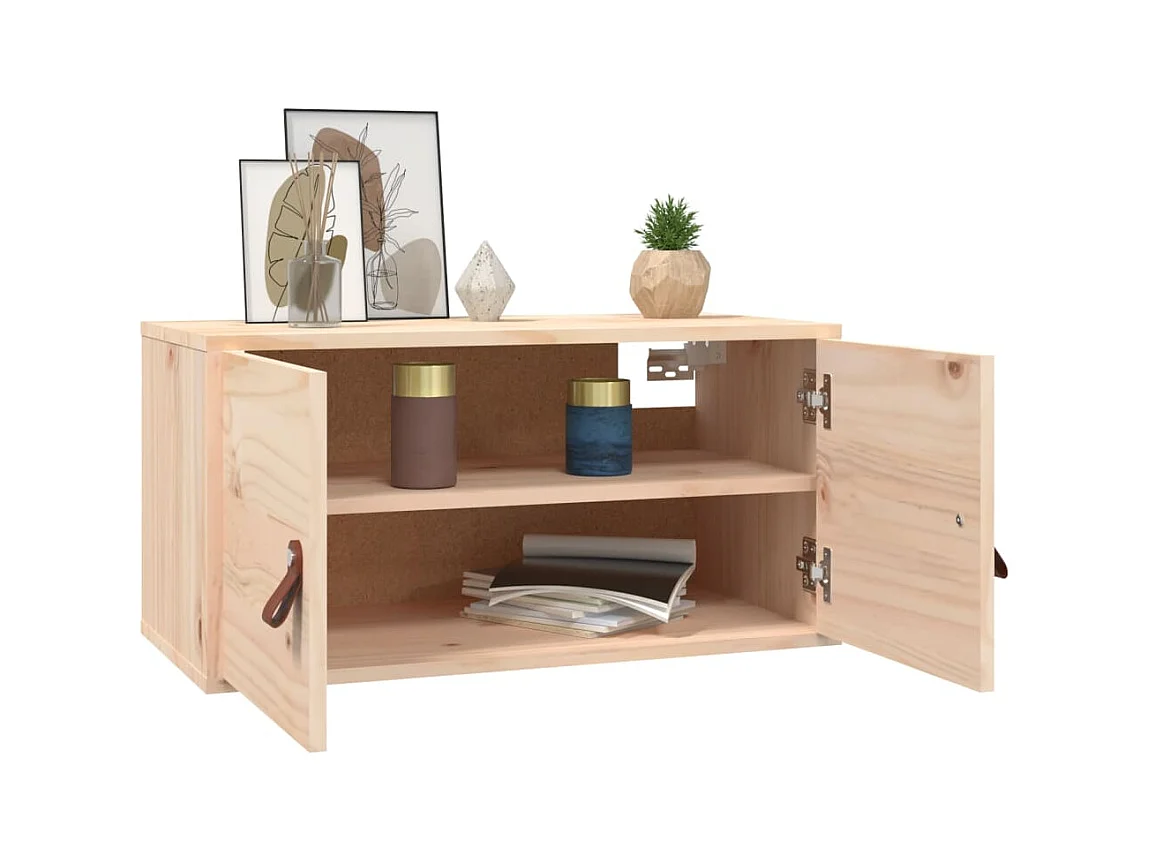Armoire murale 60x30x30 cm Bois de pin massif