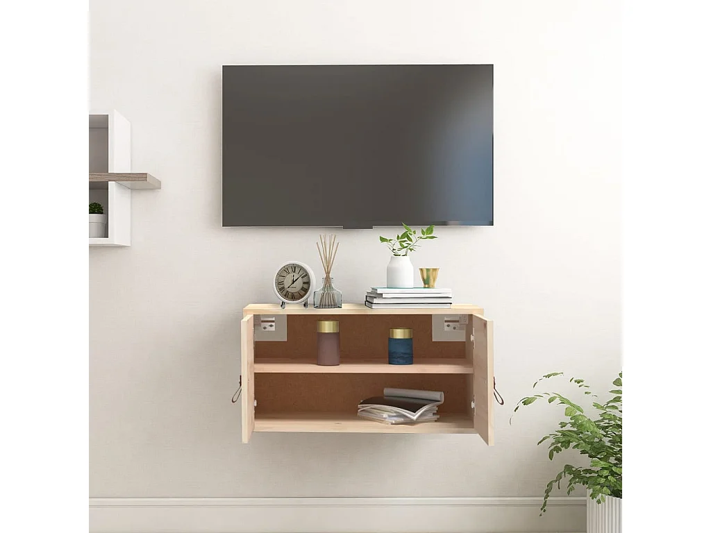 Armoire murale 60x30x30 cm Bois de pin massif