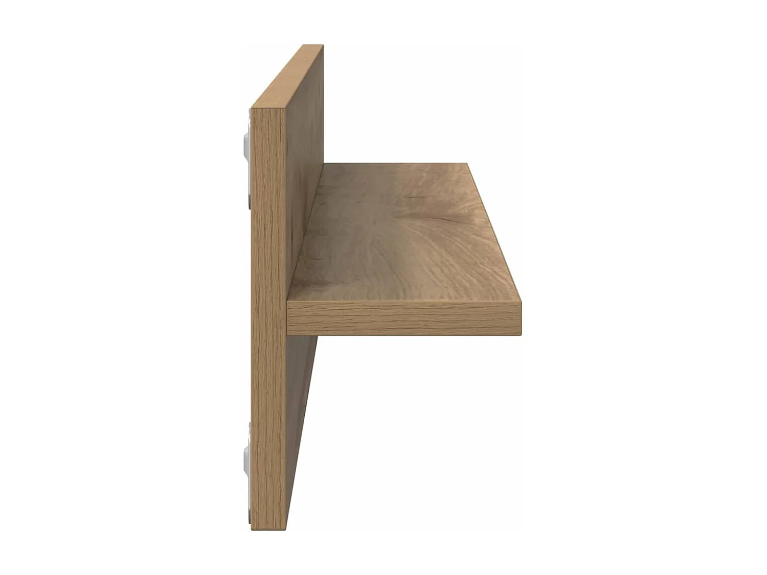 Étagères Murales 2 pcs Chêne artisan 80 x 11,5 x 18 cm