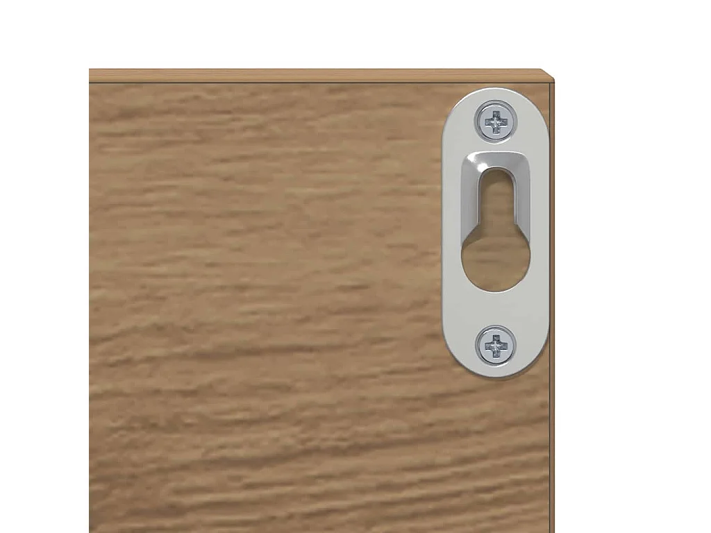 Étagères Murales 2 pcs Chêne artisan 80 x 11,5 x 18 cm