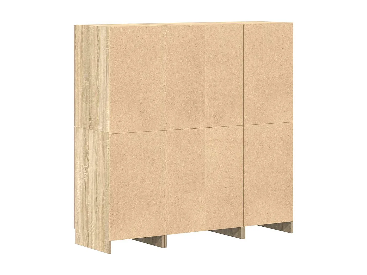 Ensemble d'armoires de cuisine 3 pcs chêne sonoma