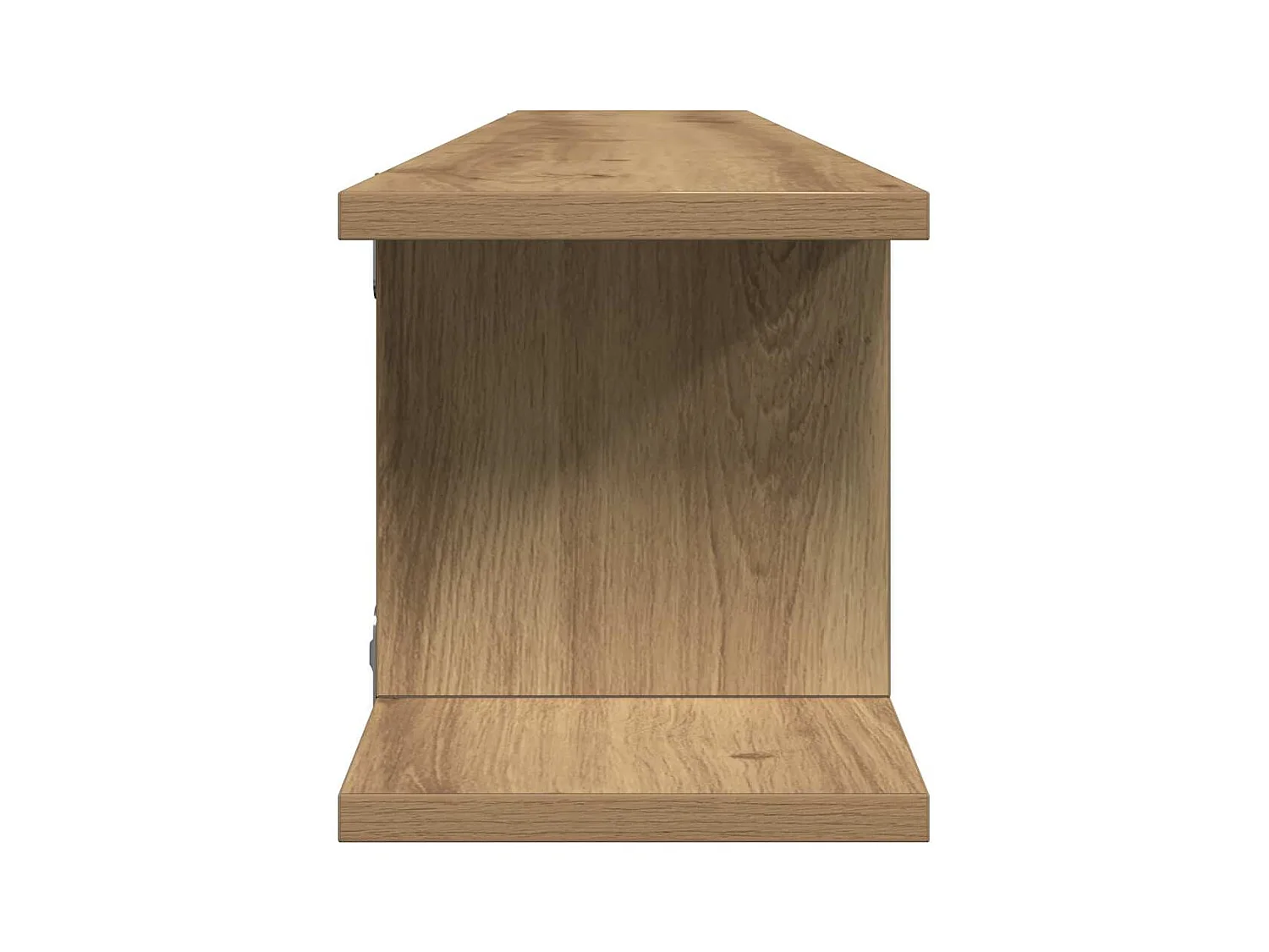 Étagères murales 2 pcs chêne artisanal 105x18x20 cm