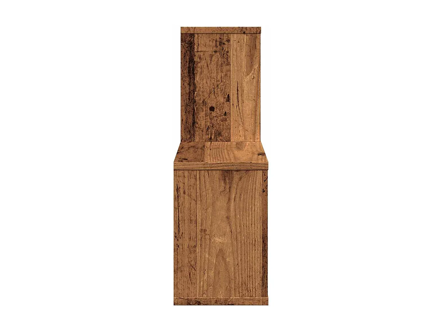 Mensola da parete in legno vecchio 100x18x53 cm in legno ingegnerizzato