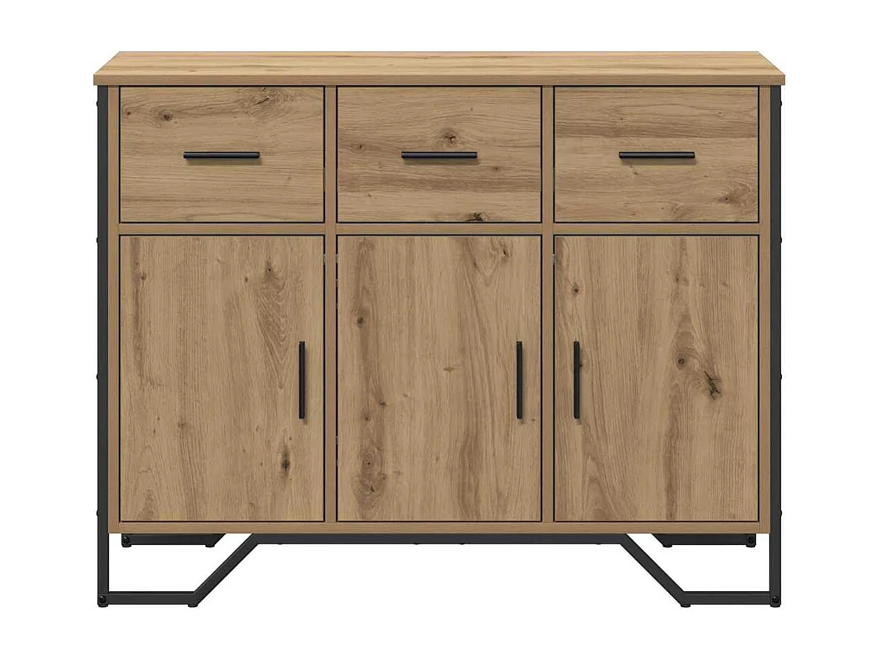 Credenza Artisan Oak 97x32,5x74,5 cm in legno ingegnerizzato