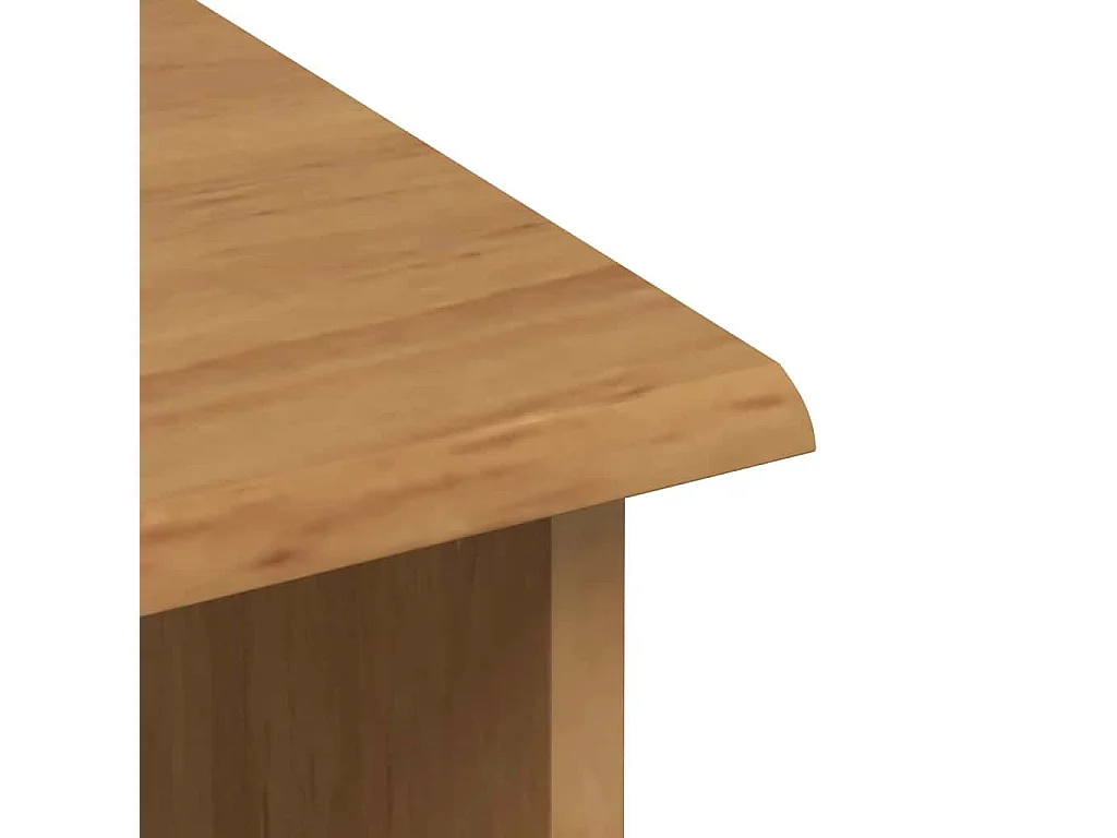 Hutch 91x30x104 cm Bois massif de pin