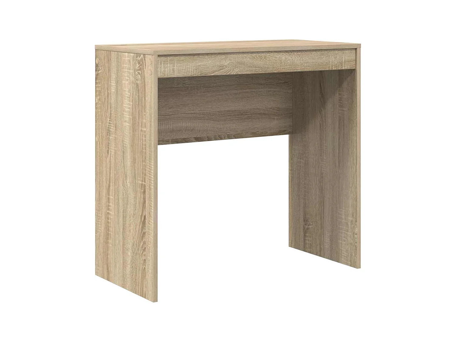 Bureau Avec Rangement Chêne Sonoma Bois d'Ingénierie