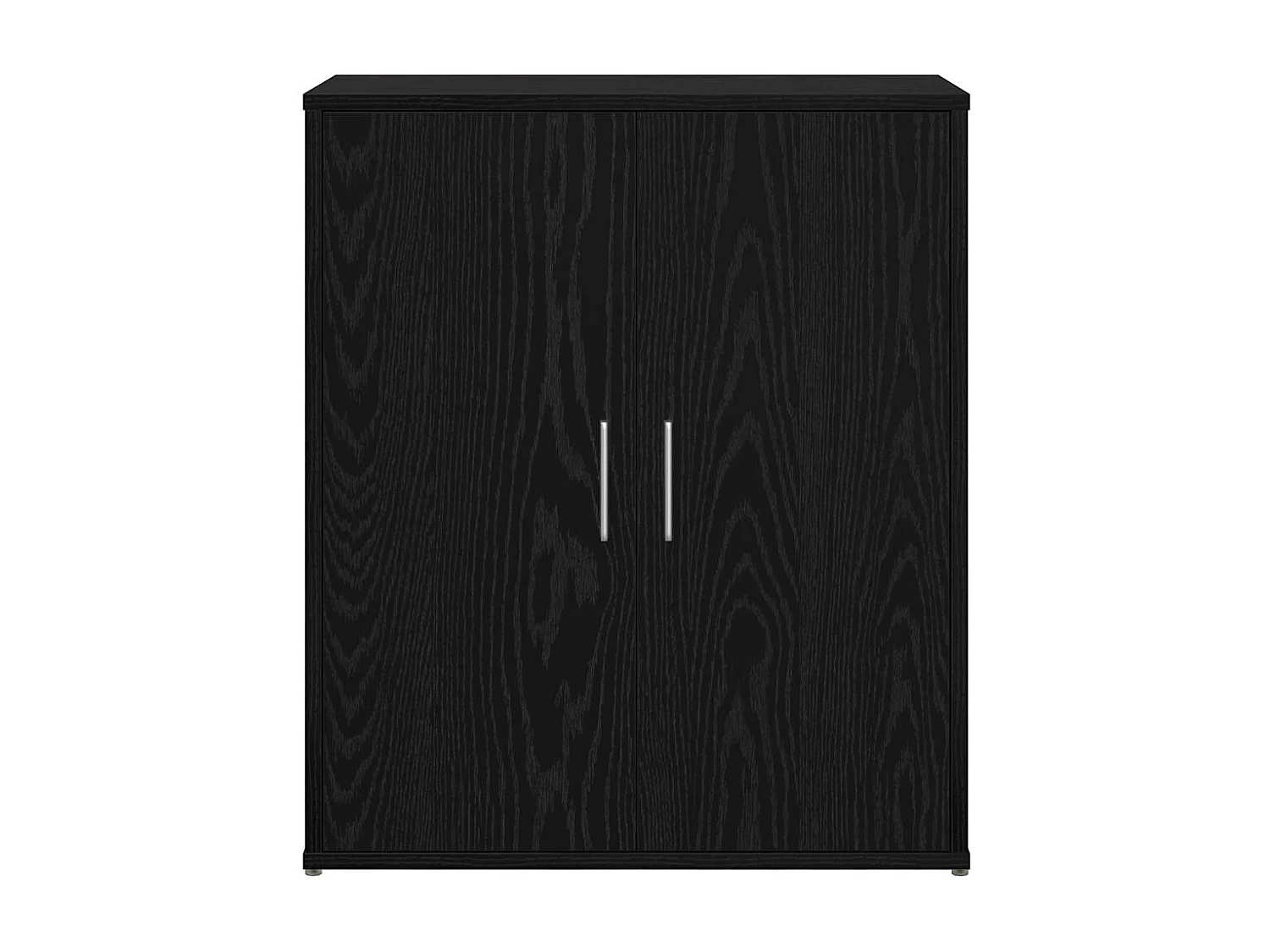 Armario alto 2 piezas Roble Negro 60 x 31 x 70 cm Madera de ingeniería