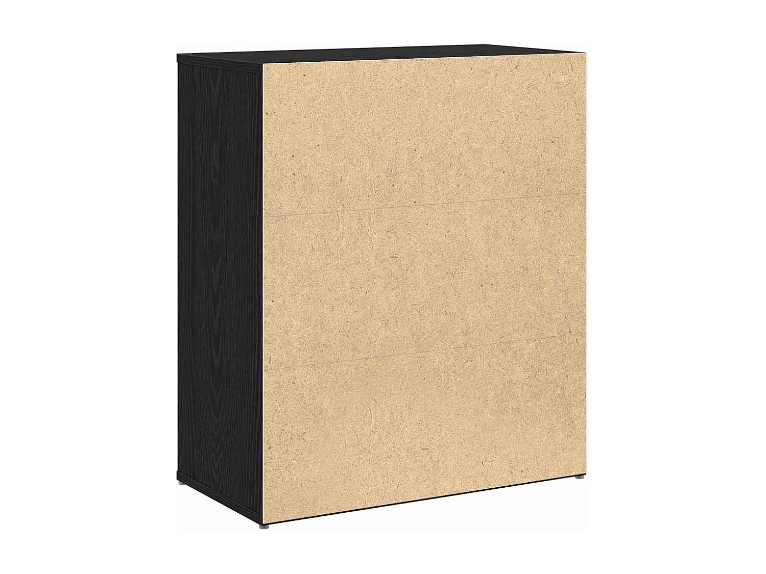 Armario alto 2 piezas Roble Negro 60 x 31 x 70 cm Madera de ingeniería