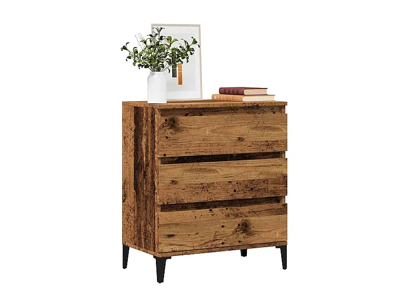 Credenza in legno antico 60x35x70 cm in legno ingegnerizzato