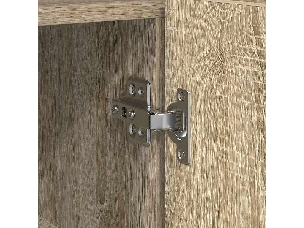 Meuble de rangement Chêne Sonoma Bois d'ingénierie 116 x 30 x 75 cm