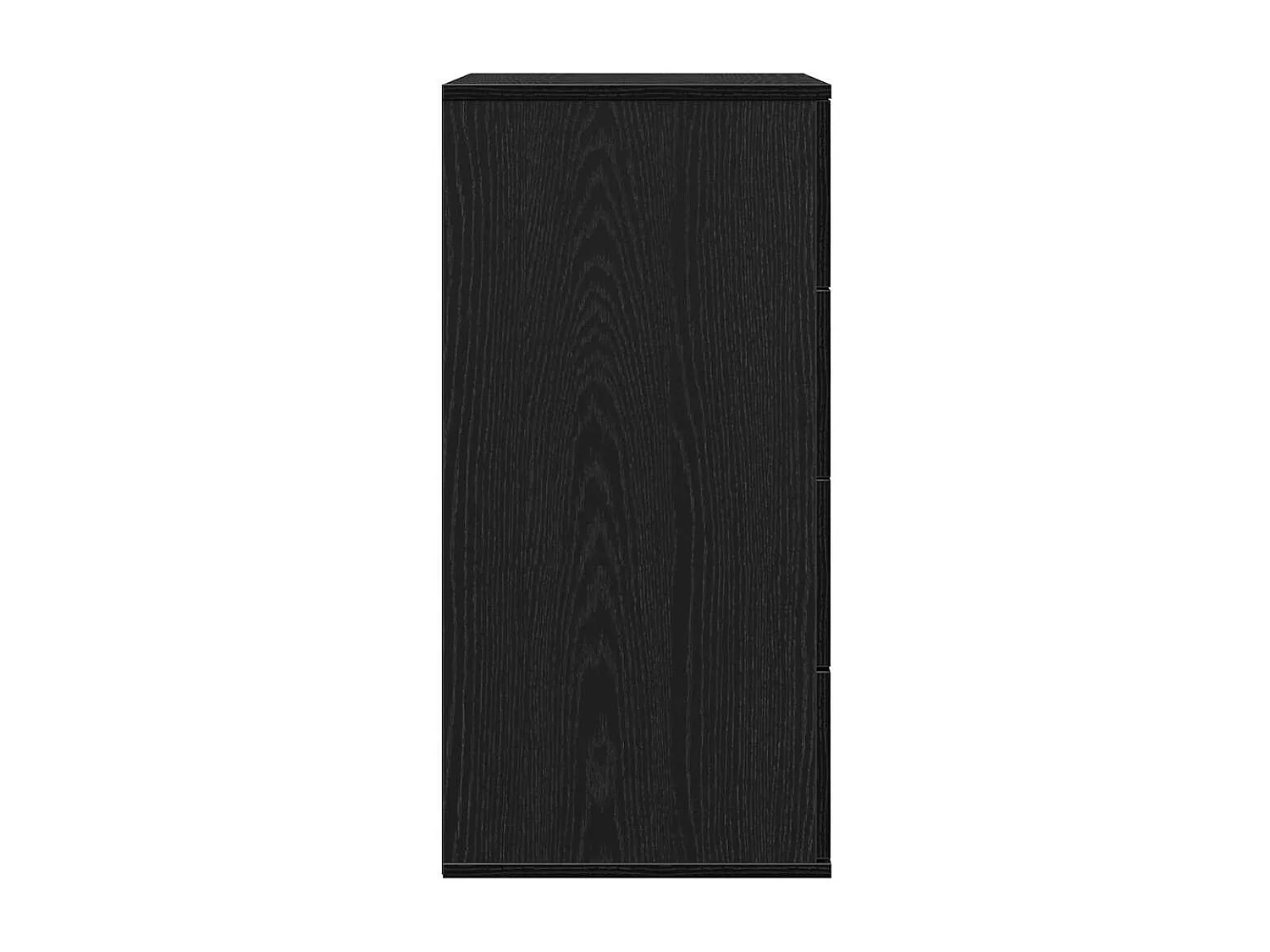 Buffet avec tiroir Chêne Noir 60 x 39 x 80 cm Bois d'ingénierie