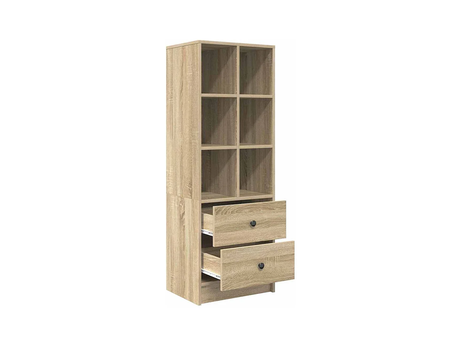Unité de rangement en chêne Sonoma Chêne Sonoma MDF Grand
