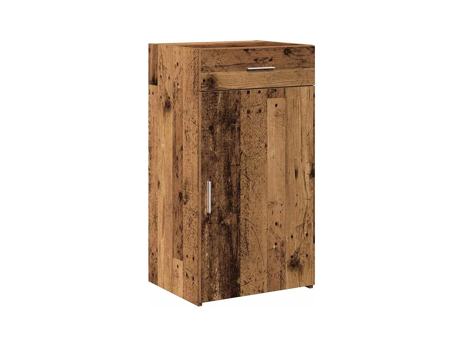 Buffet en bois ancien 30x42,5x93 cm en bois aggloméré