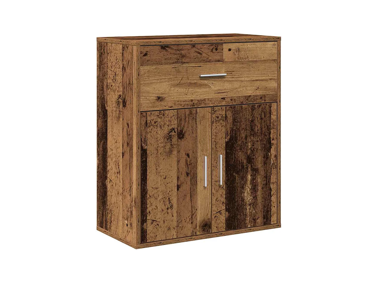 Buffet avec tiroir Vieux bois 60 x 31 x 70 cm Bois d'ingénierie