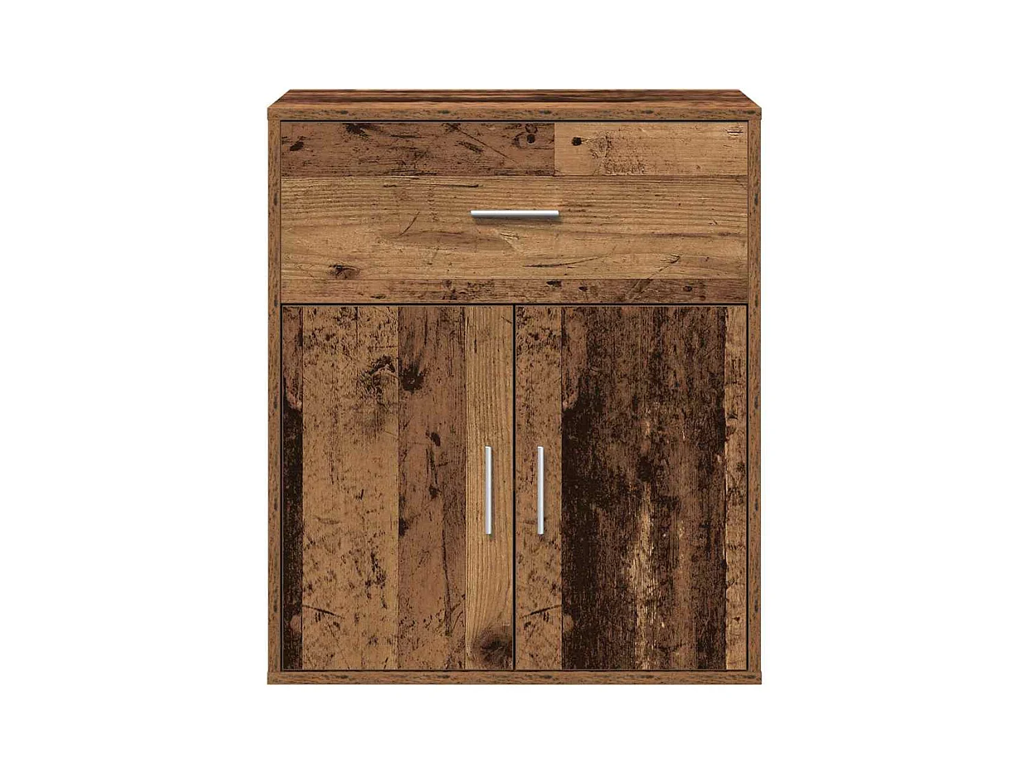 Buffet avec tiroir Vieux bois 60 x 31 x 70 cm Bois d'ingénierie