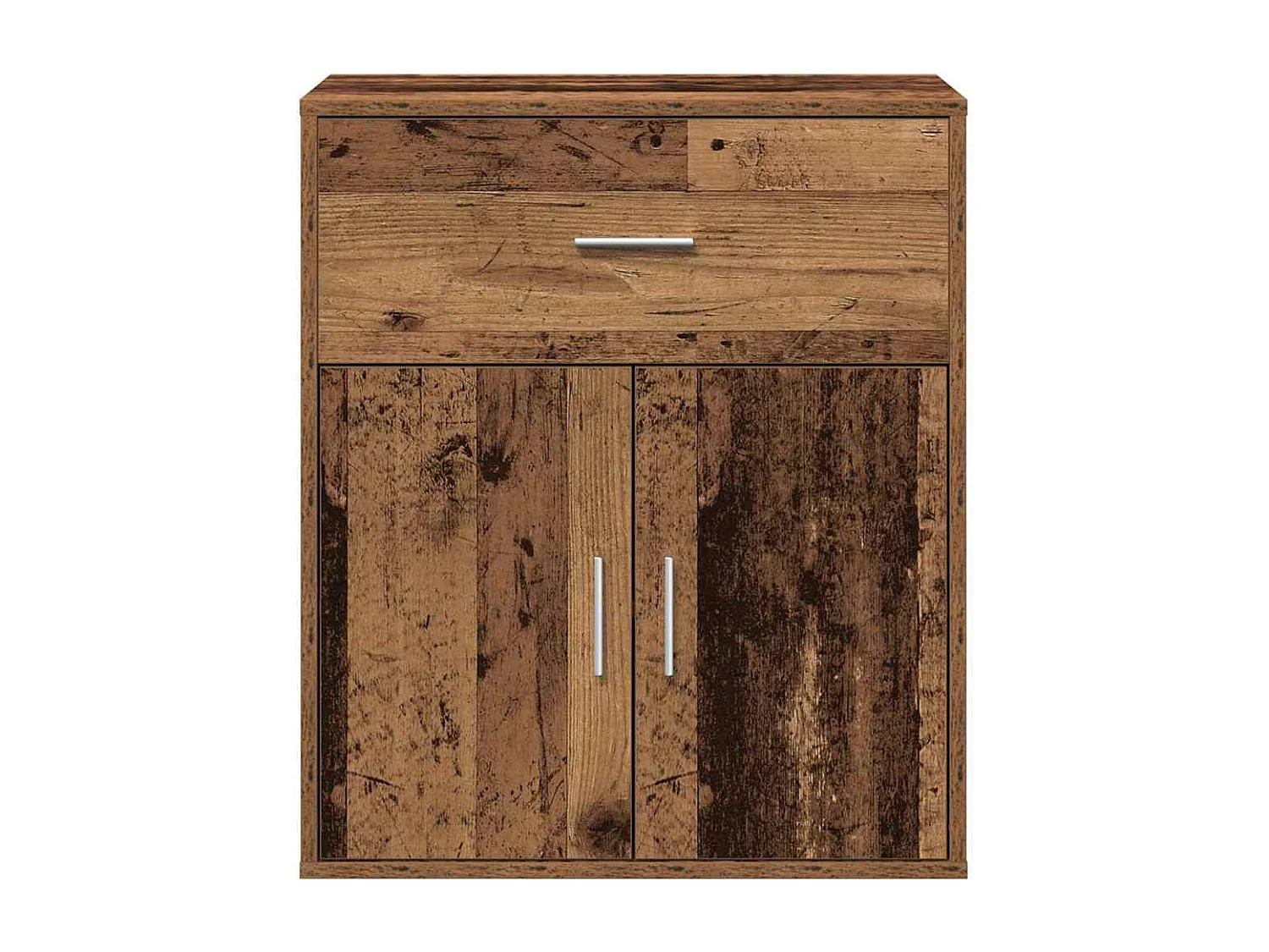Buffet avec tiroir Vieux bois 60 x 31 x 70 cm Bois d'ingénierie