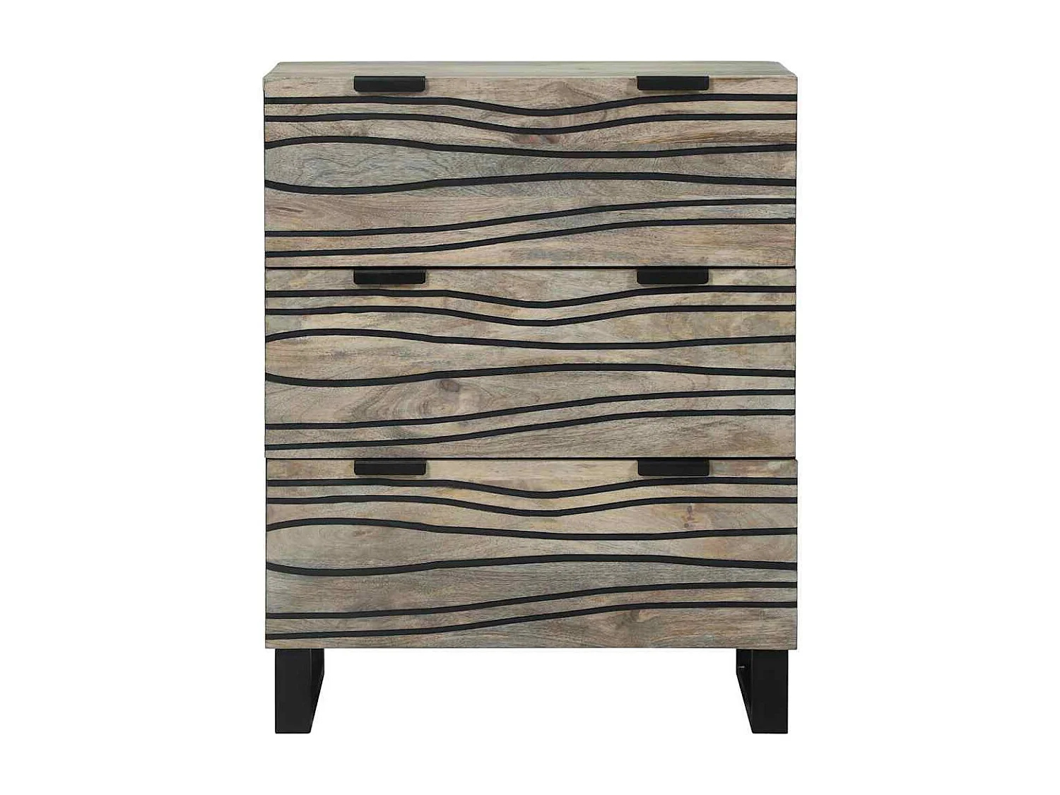 Armoires de rangement et casiers Blanc et Noir