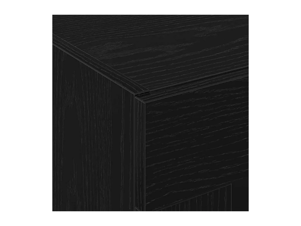 Cabinets Muraux 2 pcs Chêne Noir 69,5 x 34 x 90 cm Bois Technique