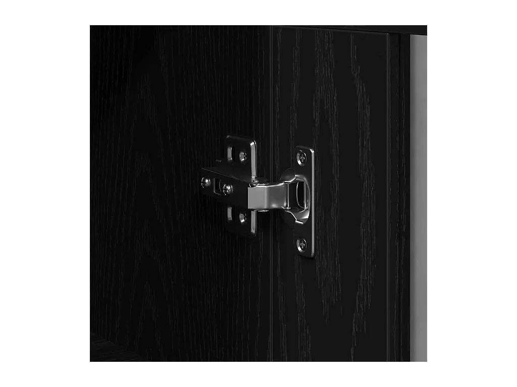 Cabinets Muraux 2 pcs Chêne Noir 69,5 x 34 x 90 cm Bois Technique