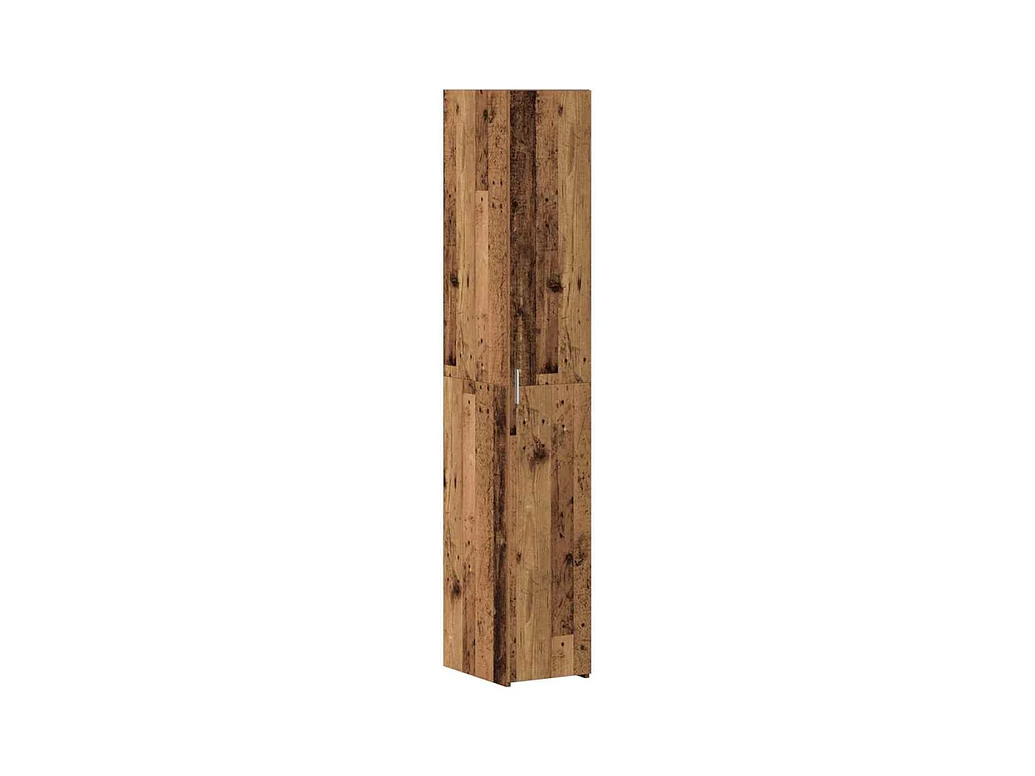 Meuble de rangement étroit Vieux bois 30x42.5x225 cm Bois ingé