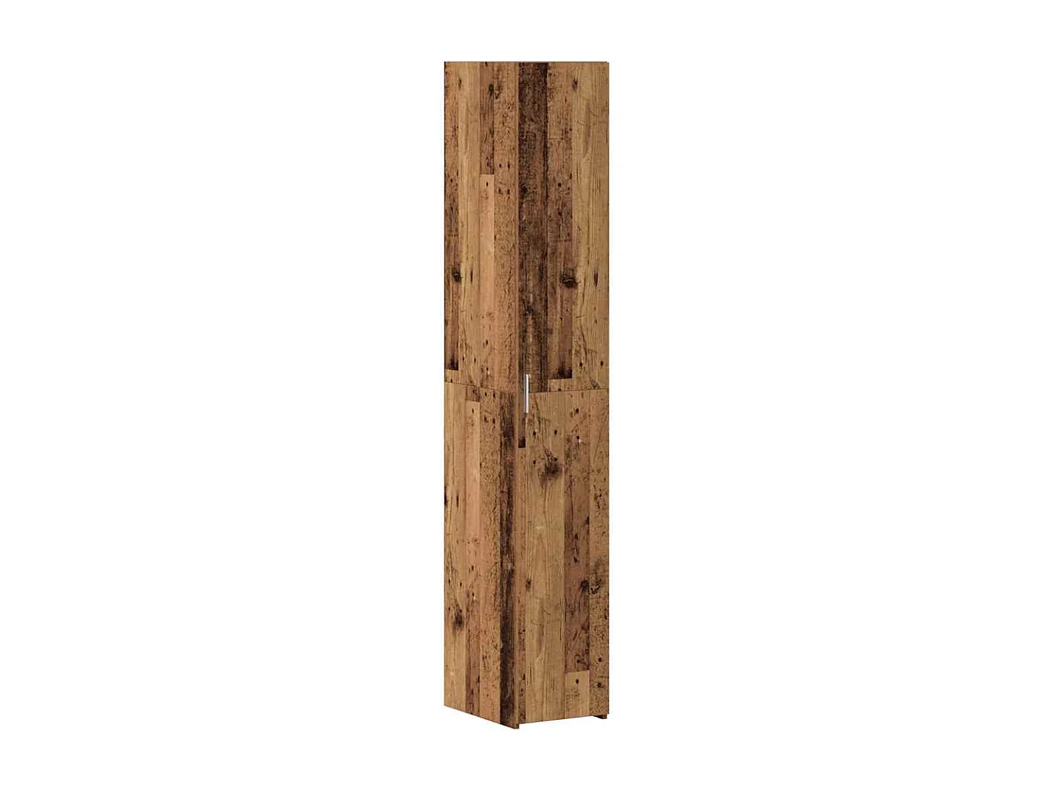 Meuble de rangement étroit Vieux bois 30x42.5x225 cm Bois ingé