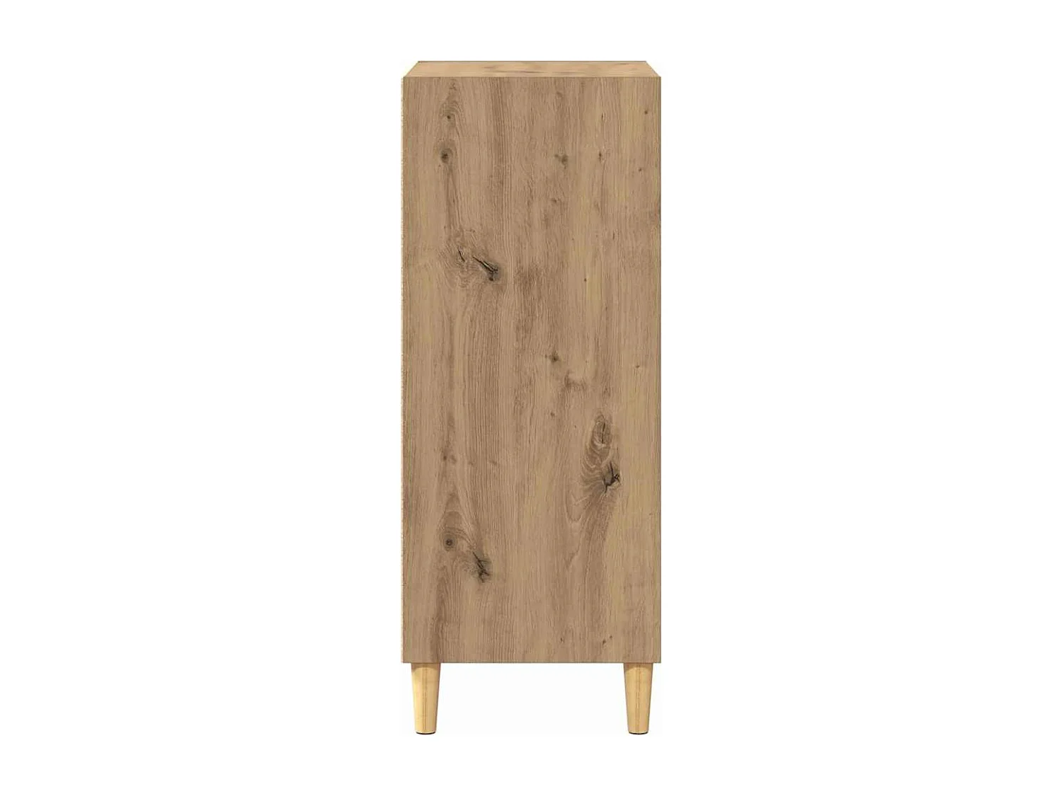 Handgemaakt eikenhouten dressoir 57 x 35 x 90 cm Technisch hout