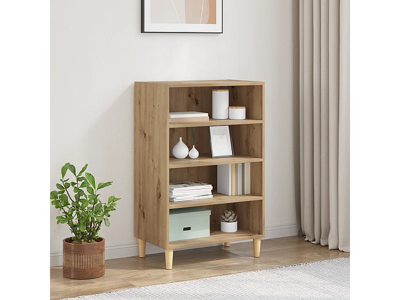 Buffet chêne artisanal 57 x 35 x 90 cm Bois d'ingénierie