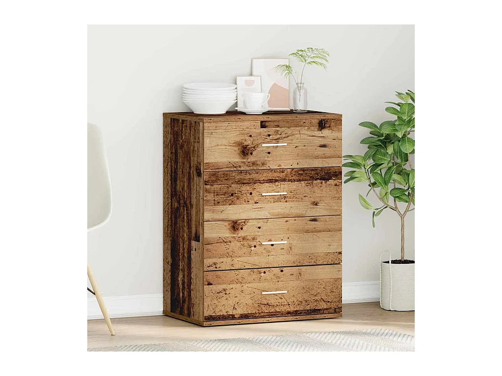 Buffet Bois ancien 60 x 39 x 80 cm Bois d'ingénierie