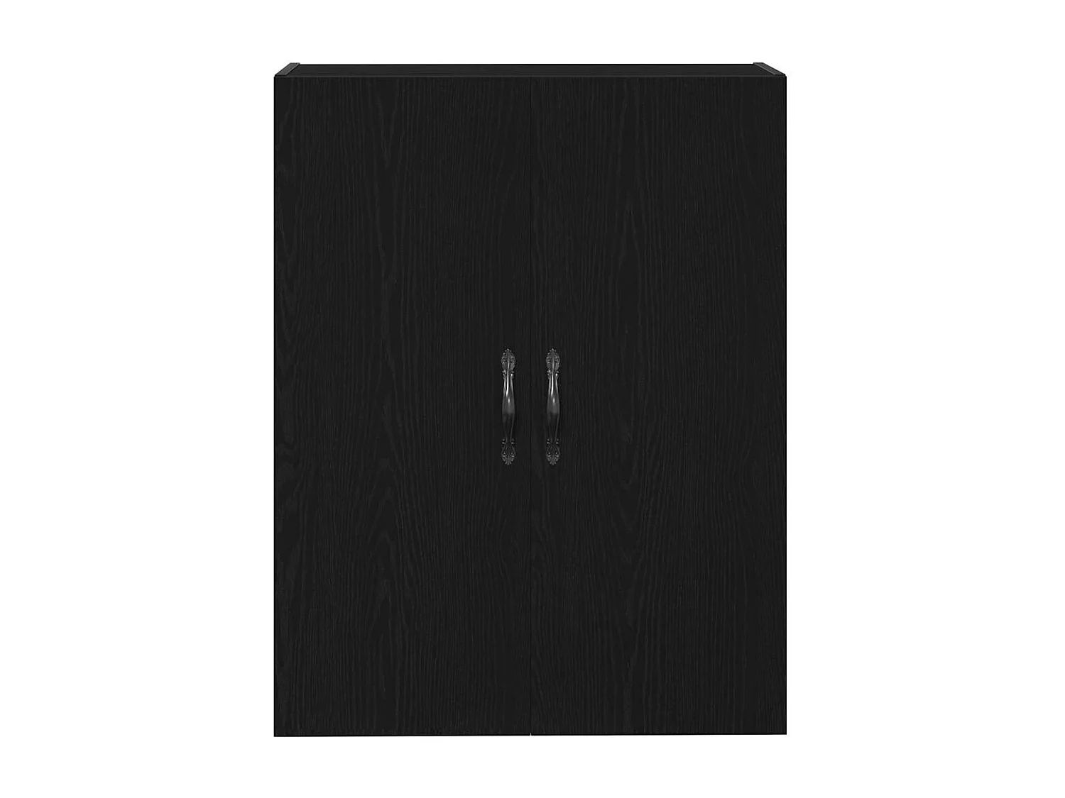 Armoire murale Chêne noir 69,5x34x90 cm Bois reconstitué