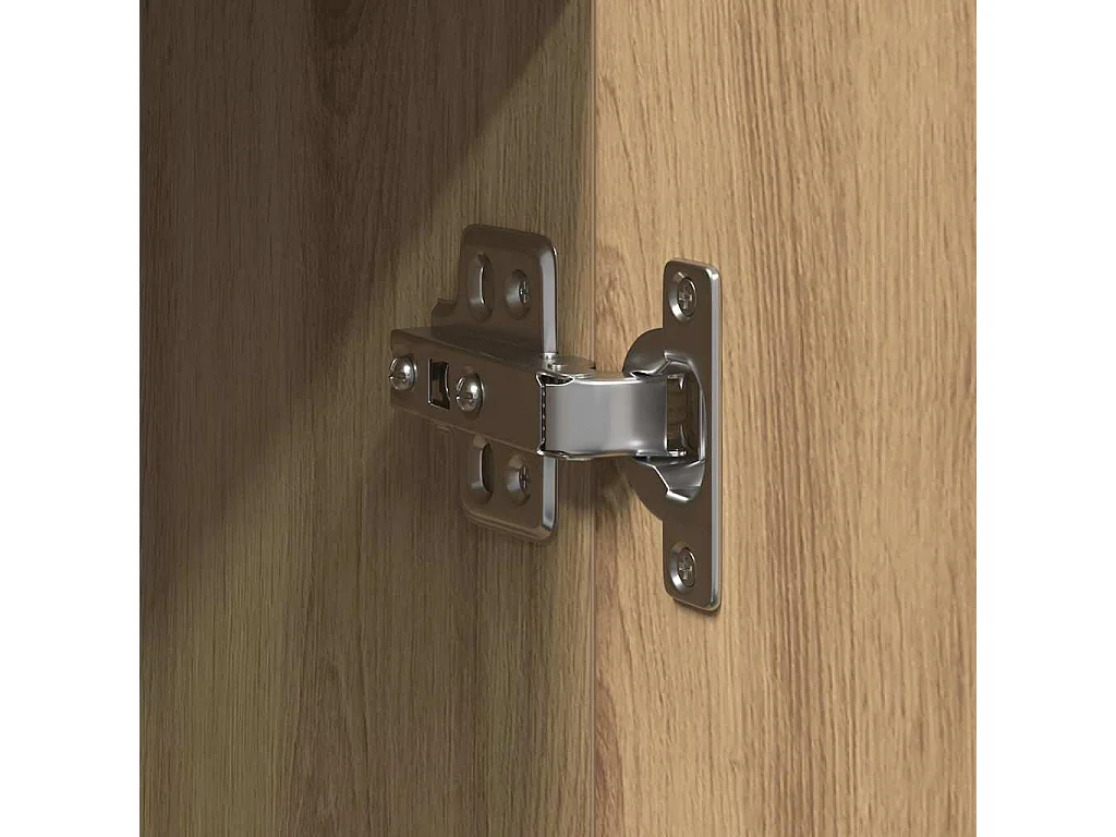 Buffet avec 3 Portes Chêne Artisan 90x34x80 cm Bois d'ingénierie