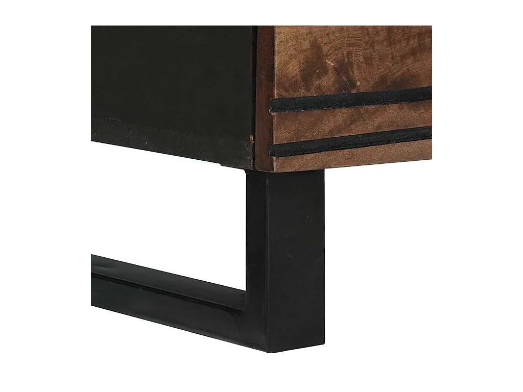 Buffet - 60x33.5x75 cm, en bois de mangue massif