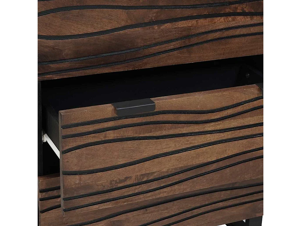 Buffet - 60x33.5x75 cm, en bois de mangue massif