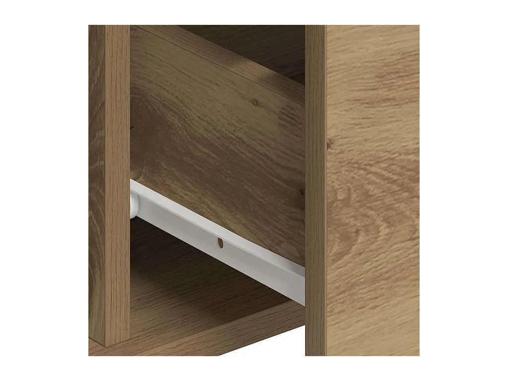 Buffets 2 pcs Chêne Artisan 60x31x84 cm Bois d'ingénierie