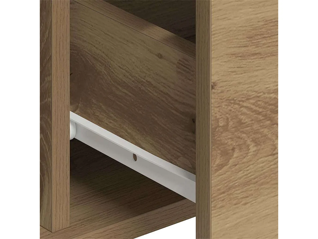 Dressoirs 2 stuks Eiken Artisan 60x31x84 cm Technisch hout