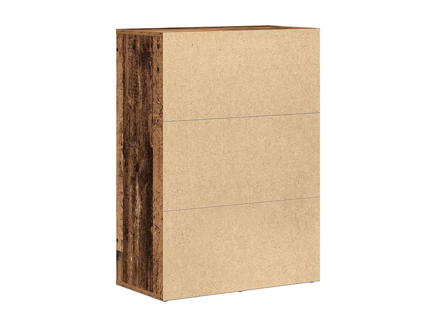 Antiek houten dressoir 60x31x84 cm in spaanplaat