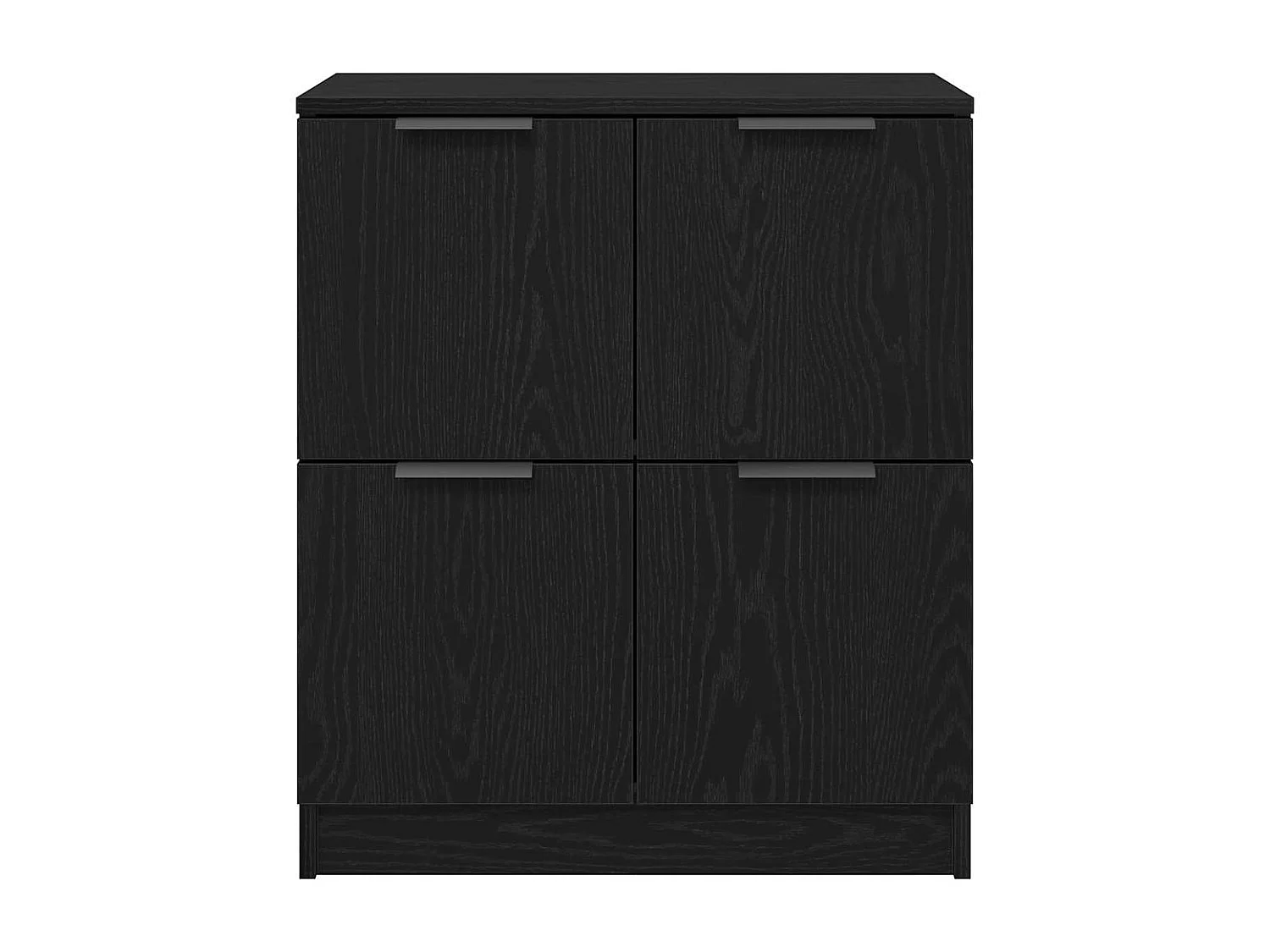 Buffet en chêne noir - 60 x 30 x 70 cm - Fabriqué en bois d'ingénierie
