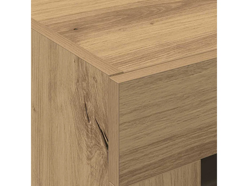 Mobiletti da parete in rovere fatti a mano, 2 pezzi, 69,5 x 34 x 90 cm, legno ingegnerizzato