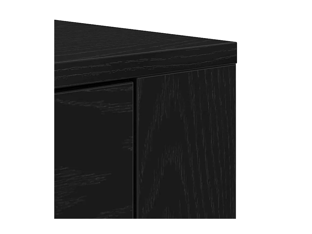 Highboard Chêne Noir Bois d'ingénierie