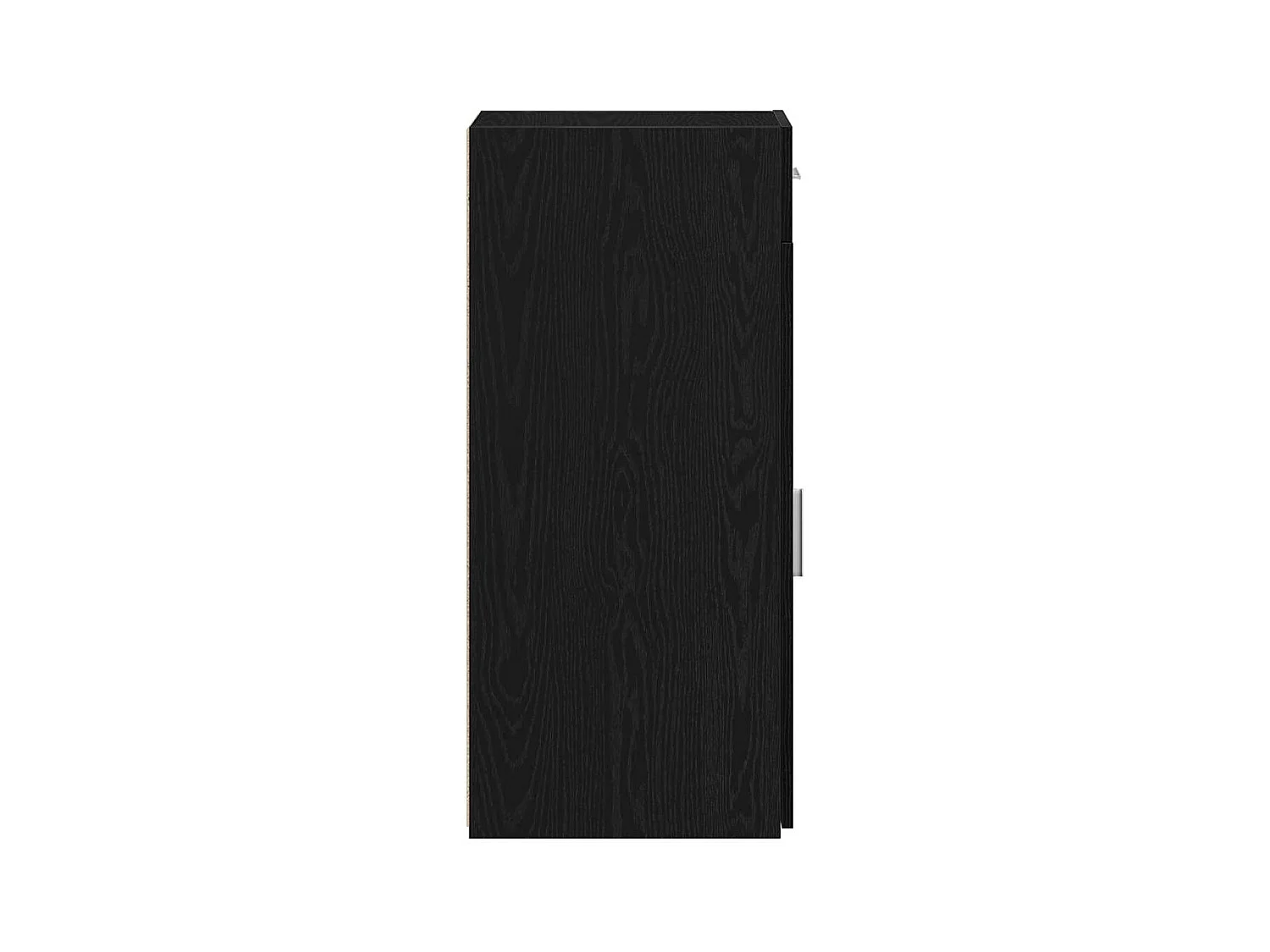 Buffet Noir Chêne 30x42,5x93 cm Bois aggloméré