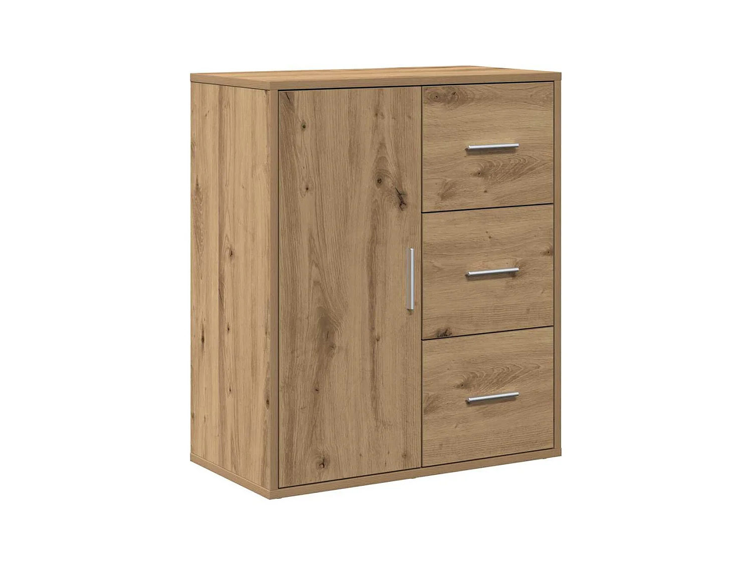 Buffet chêne artisanal 60 x 31 x 70 cm Bois d'ingénierie