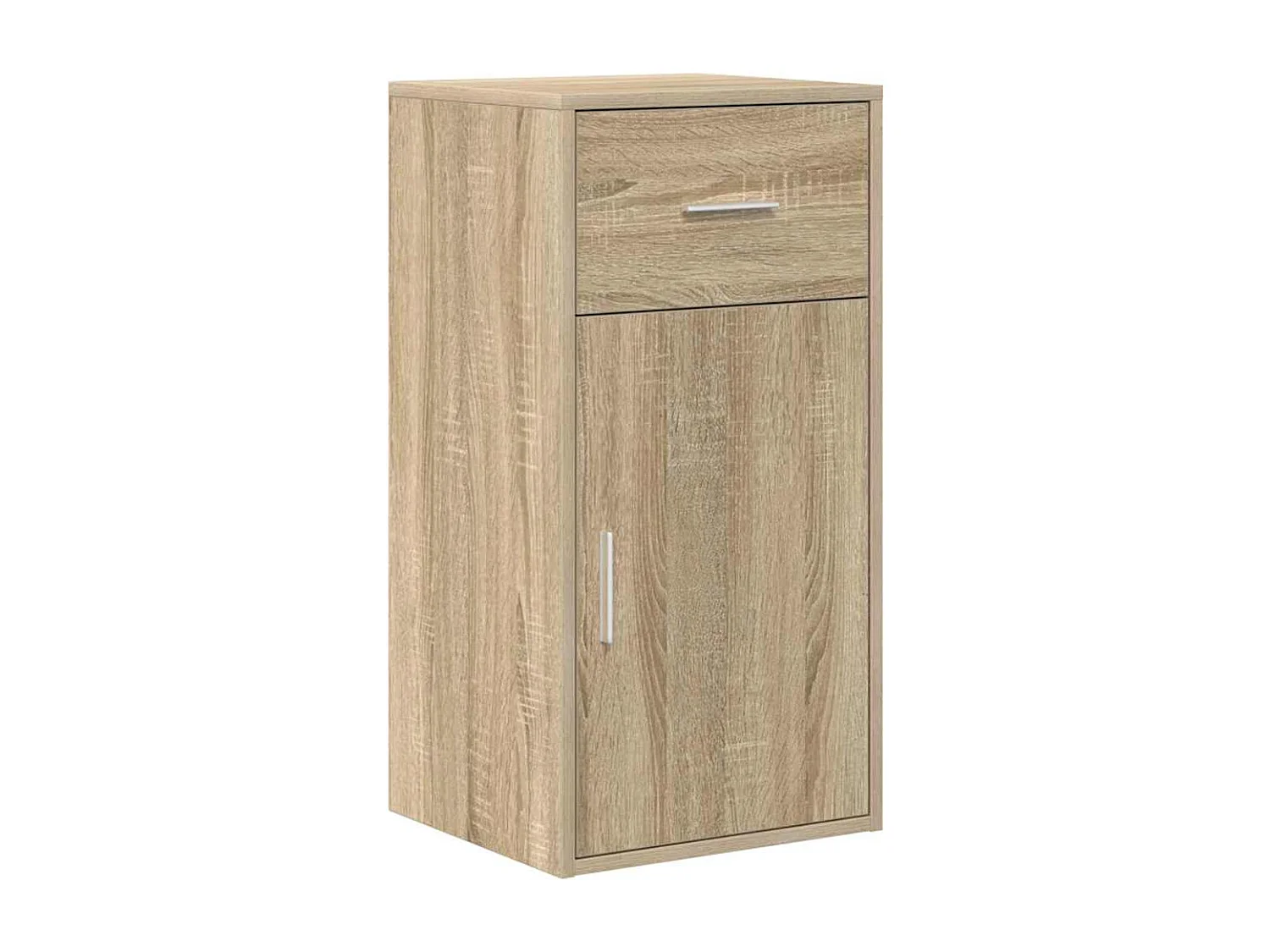 Armoire de rangement en chêne Sonoma Chêne Sonoma MDF Moyenne