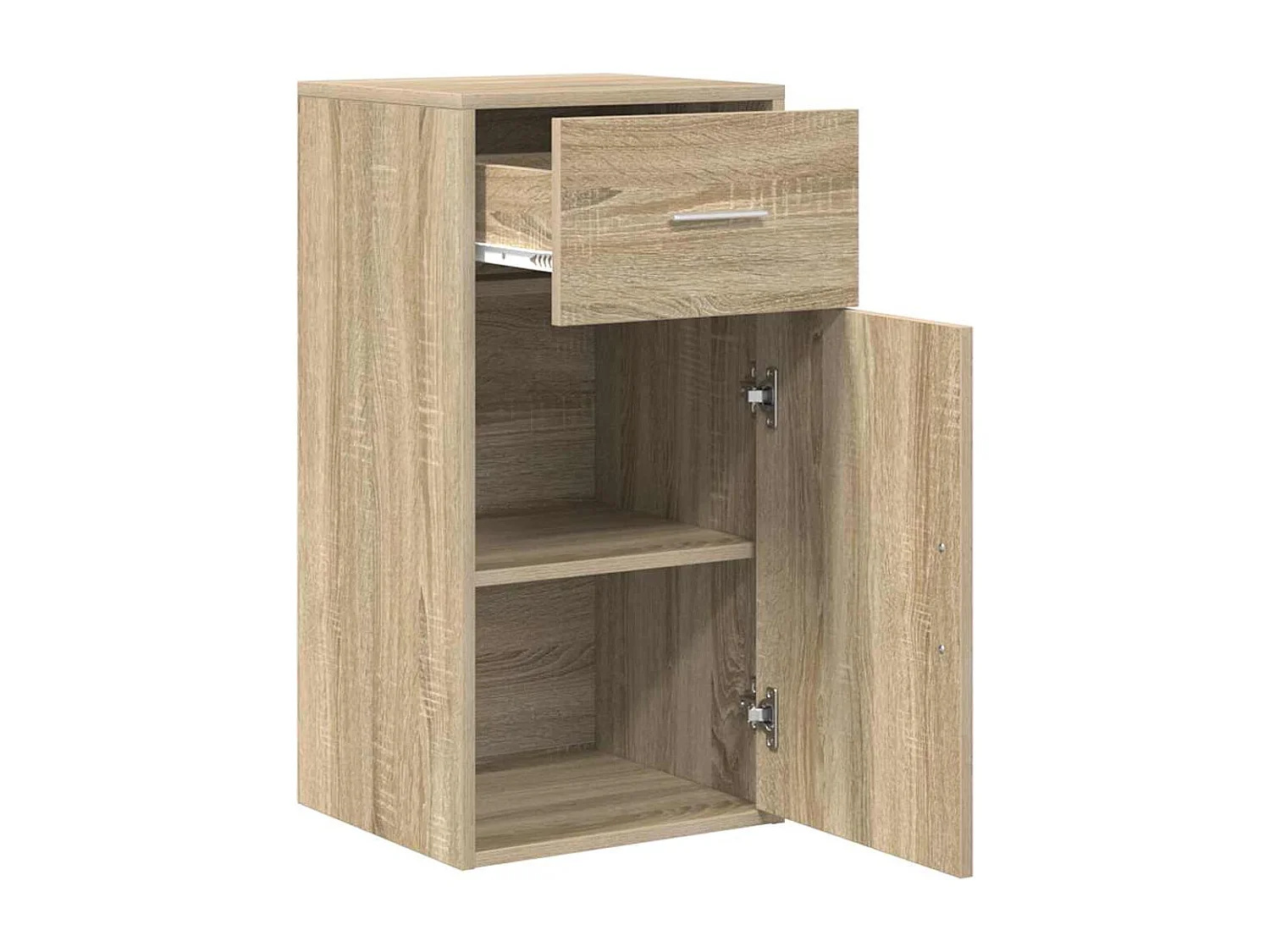 Armoire de rangement en chêne Sonoma Chêne Sonoma MDF Moyenne
