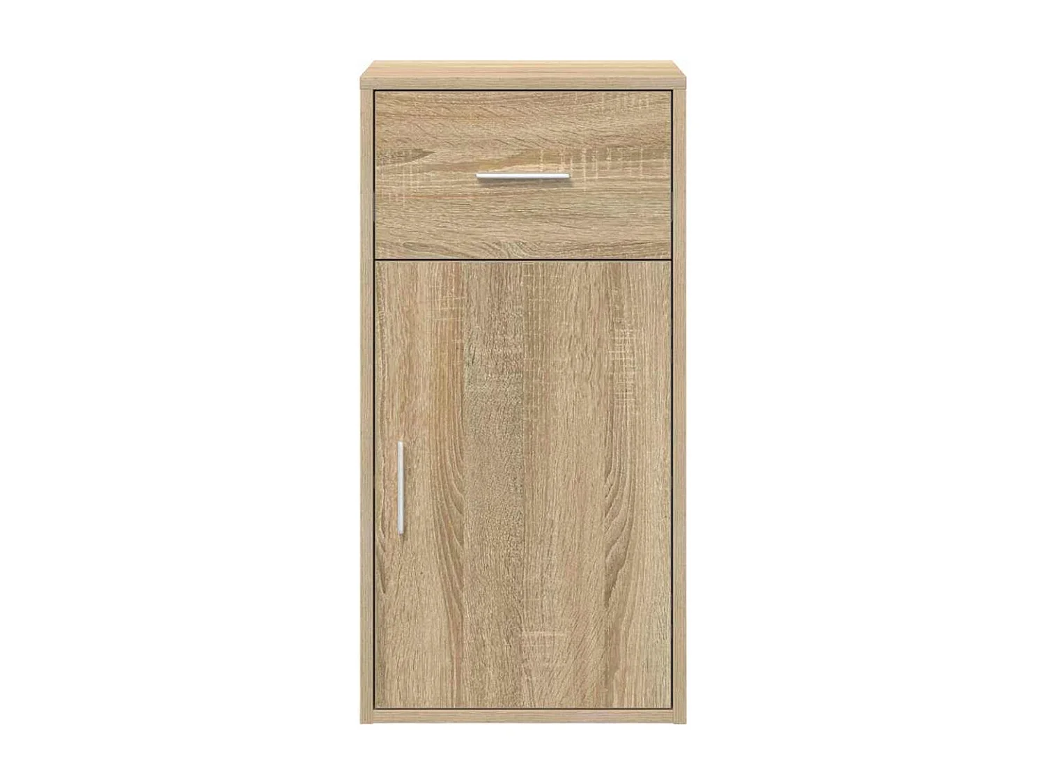 Armoire de rangement en chêne Sonoma Chêne Sonoma MDF Moyenne