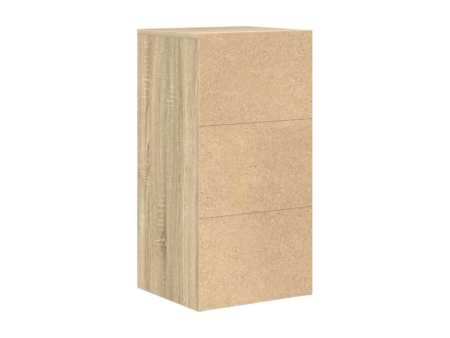 Armoire de rangement en chêne Sonoma Chêne Sonoma MDF Moyenne