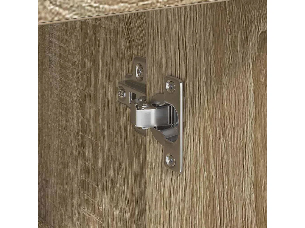 Armoire de rangement en chêne Sonoma Chêne Sonoma MDF Moyenne