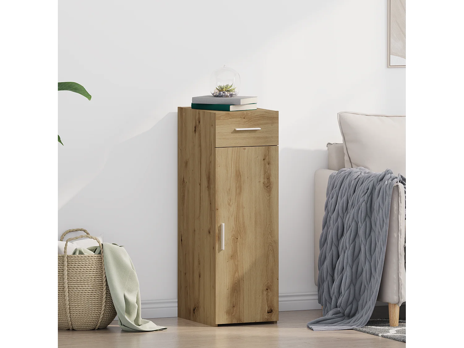 Buffet Artisan Chêne 30x42,5x93 cm Bois d'ingénierie