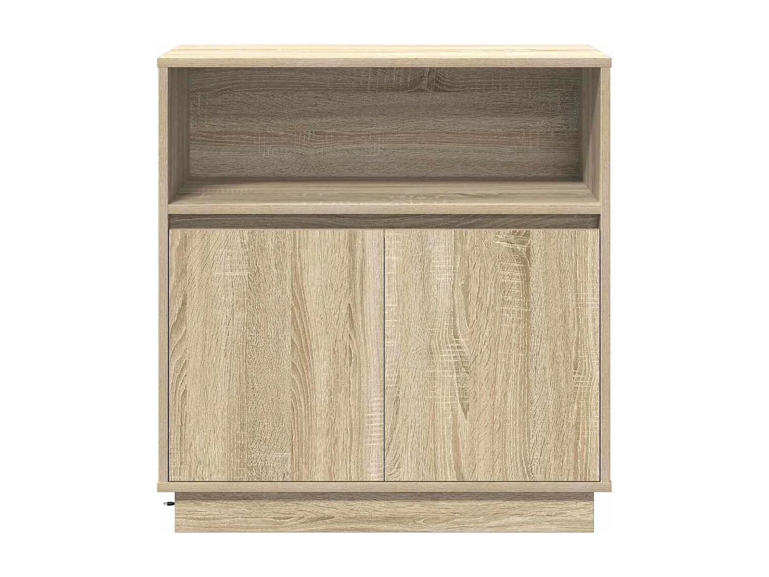 Dressoir met LED Sonoma Eiken 71x34,5x75 cm Gereconstrueerd hout